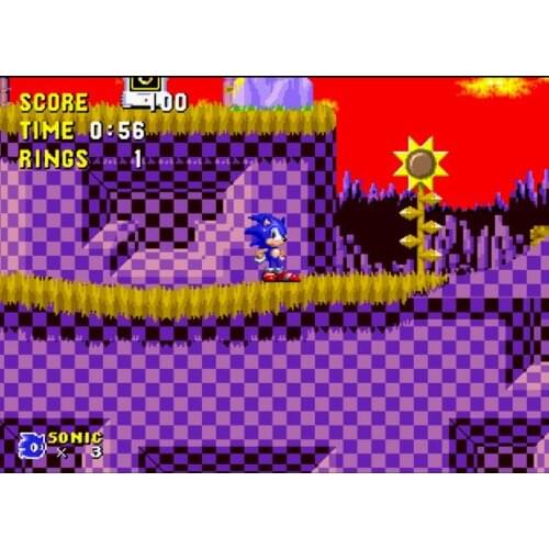 Sonic Netinirvana 16 Bit MD Game Card For Sega Mega Drive For Genesis