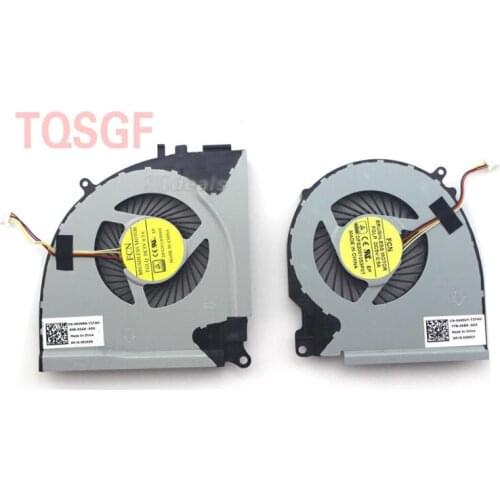 Left and Right Fan for Dell Inspiron 15 7000 5577 5576 7557 7559 0RJX6N 04X5CY RJX6N 4X5CY