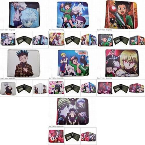 LISM HunterxHunter A253219 Fashion Anime Wallet Bags Wallets Coins Casual Purses Card Unisex Gifts Birthday