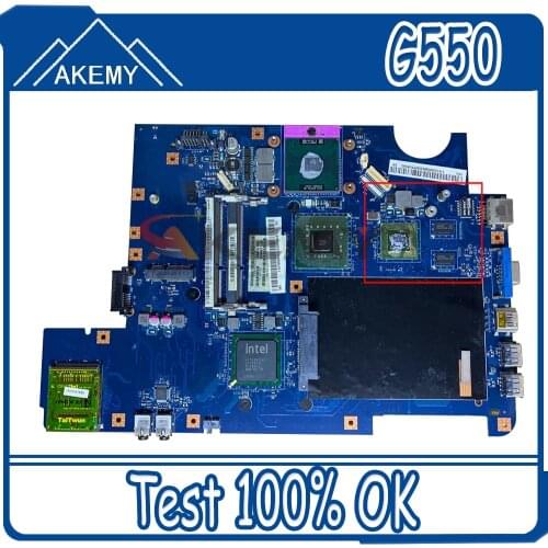 Laptop Motherboard For LENOVO Ideapad G550 Mainboard KIWA7 LA-5082P N10M-GS2-S-A2 DDR3