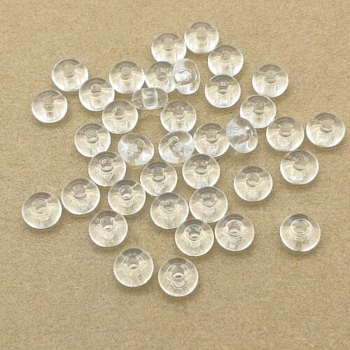 New arrival! 10x5mm 1300pcs Clear Tires shape Beads for Handmade Necklace Earring DIY Parts Jewelry Findings & Components