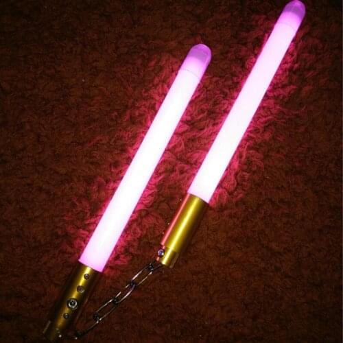 Nunchakus Night Light Performance Dance Flower Version Nunchakus Practice Luminous Outdoor Toys