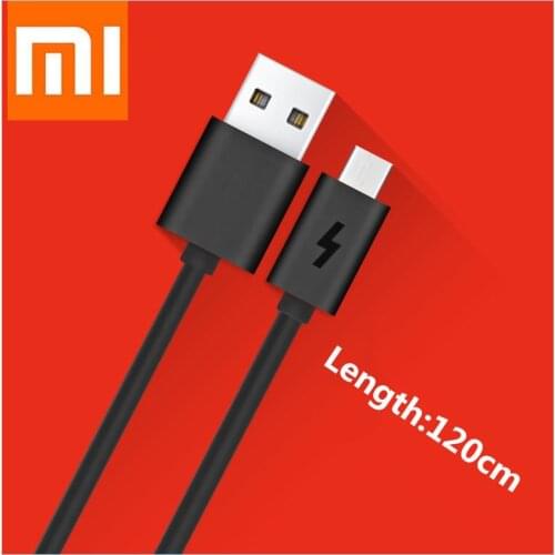 Original xiaomi redmi Note 6 Charger Cable 120cm Micro Usb Cable For redmi 6a 5a note 4 5 6 pro Plus a2 lite 4x Smartphone
