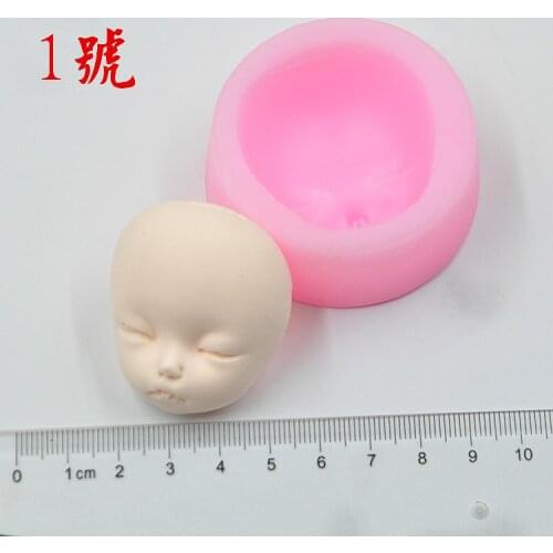 New arrival silicone face molds,3d silicone face mold,fondant cake decorating tools set,3PC/LOT