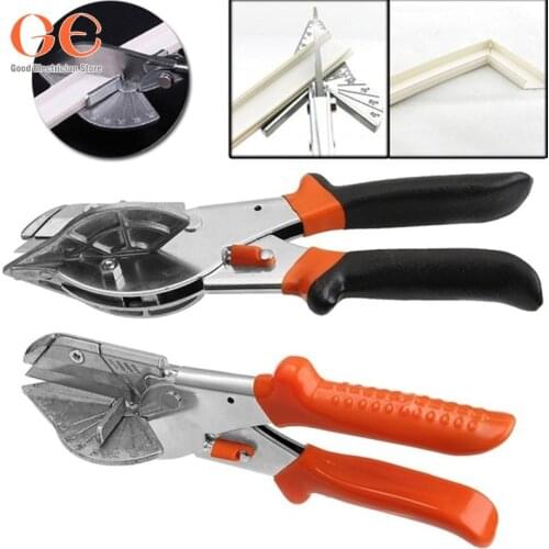 45-135 Steel Miter Angle Cutter Hand Shear Multifunctional Plastic Pipe Scissors Trimmer Edge Banding Tool