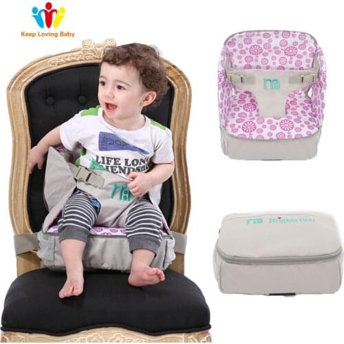 Baby Dining Chair Bag Child Portable Seat WaterProof Fabric Infant Travel Foldable Mummy bag Baby Safety Belt Feeding High Chair