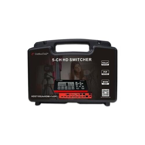 DeviceWell HDS7105 Suitcase storage bag for devicewell hds7105 hds7105-V21 video mixer switcher for live