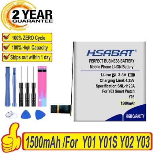 Top Brand 100% New Applicable Battery for Y01 Y01S Y02 Y03 Z1 Z2 Z3 Z5 Z6 Child Call Watch Battery Positioning Watch Batteries