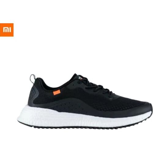 Xiaomi 90 Cloud Shock Absorption Lace-Up Sport Shoes For Men Sneakers Light Round Cross Straps Flat Tennis Shoes Outdoor Gym