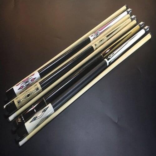 1Pcs Pool Cue New 58" Pool Cue Billiard House Bar Double Part Assemble Pool Cue Sticks For Practice Professional Use 2021