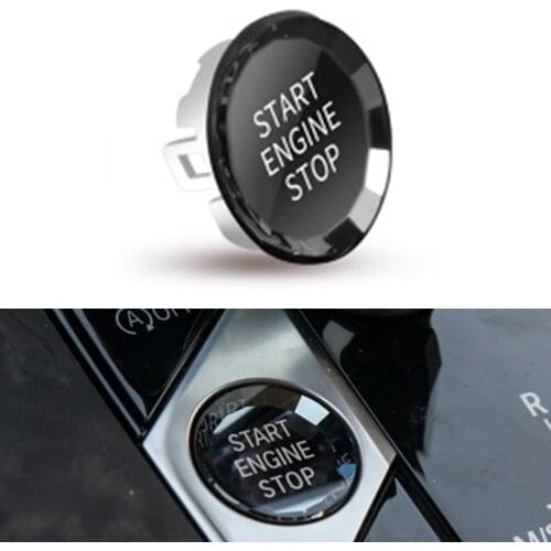 1pc Car Crystal Motor Start Stop Button Cover Interior Decoration Accessories For BMW 3 Serie G20 Z4 G29 X7 G07 2019