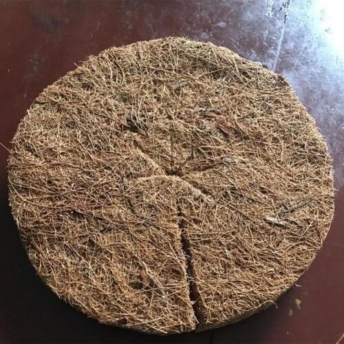 10PCS Coconut Mulch Cover Mulch Disc Plant Cover Coir Mat For Gardening Mulch Disks Frost Protection Cold Protection Winter