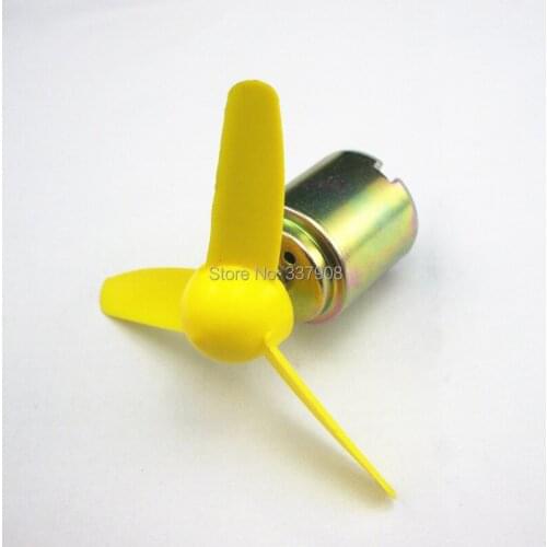 2 PCS Small Motor 260 with Small Motor Propeller,Small Fan,Low Price,free shipping