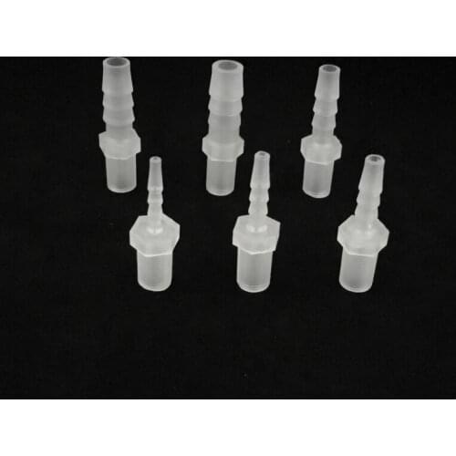 1pcs Plastic 1/8" Thread To 2.8mm-9.5mm Straight Connectors Garden Watering Hose Fitting Adapters