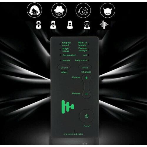 7 Different Sound Changes Voice Changer Device For Computer Laptop Mobile Phone