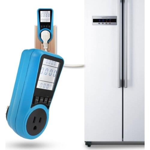 EU UK AU BR US Plug Digital Wattmeter Power Meter Energy Voltage Wattmeter Power Analyzer Electronic Energy Meter Measuring Tool