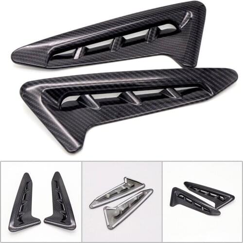 For BMW X3 G01 2018 2pcs ABS Black Side Wing Fender Cover Trim Car Accessory