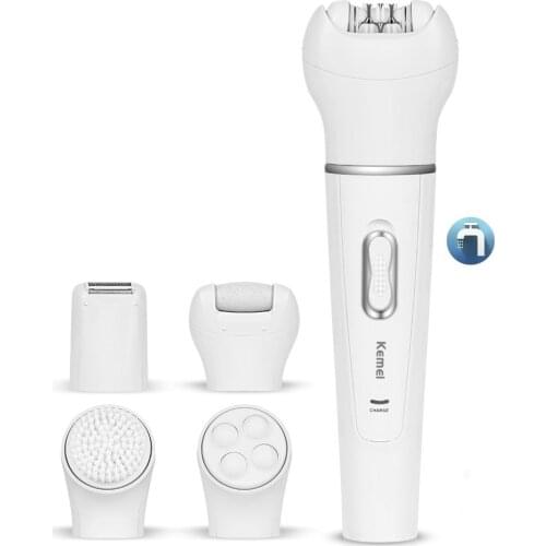 5in1 face epilator women shaver electric facial female hair removal rechargeable depilatory lady shaver bikini trimmer wet&dry