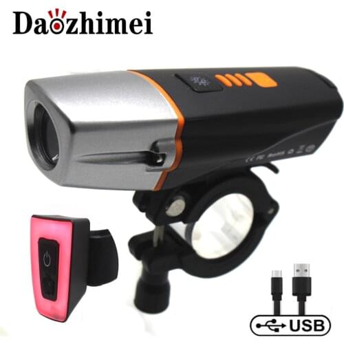2000 Lumens Bicycle Bike Light LED USB Rechargeable Intelligent waterproof Lamp MTB Road Bike Front Light Accessories