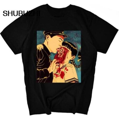 Junji Ito Suehiro Maruo Japanese anime terrorist Mens and womens short sleeve T-shirt summer tshirt