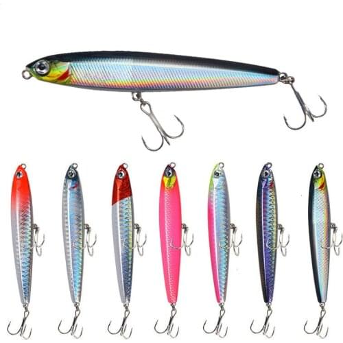 Pencil Sinking Fishing Lure Weights Bass Fishing Tackle Lures Fishing Accessories Saltwater Lures Fish Bait Trolling Lure