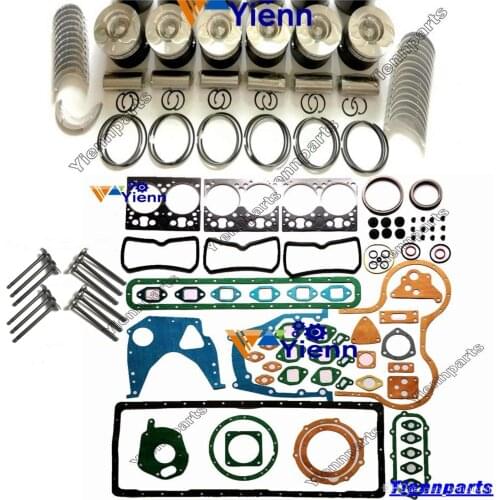 D1146TI D1146 D1146T Overhaul Rebuild Kit For Doosan Daewoo Engine SOLAR 200W-III 290LC-V290LL DH225LC DH258LC With Valve