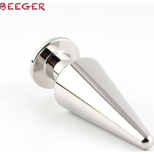 BEEGER metal anal plug,Heavy Chrome Butt Plug, high quality anal butt,Heavy Butt Plug for an Ass Workout