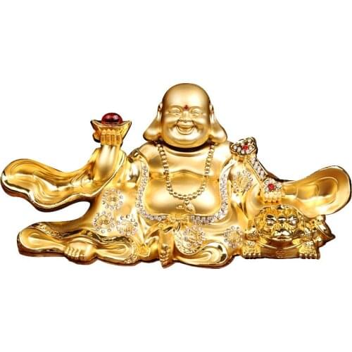 Maitreya Buddha Perfume seat Shaking head Buddha Car accessories Alloy Maitreya Buddha Automobile decoration