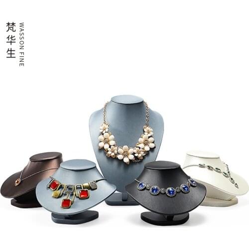 Factory direct supply necklace jewelry model neck display stand window display neck mold jewelry props pendant jewelry stand