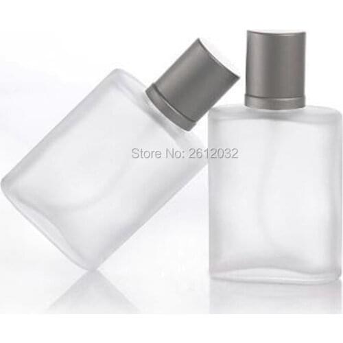35ml Empty Refillable Portable Perfume Bottle &Traveler Glass Spray Atomizer Transparent Frosted Parfum Bottle F2017408