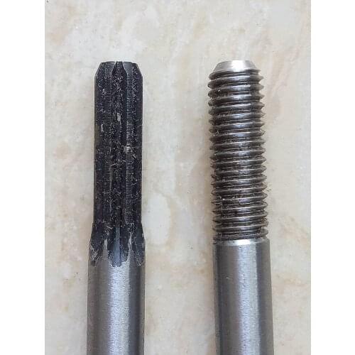 One end thread One end 9teeth,8mm Thickness Drive shaft for 26mm tube,Grass trimmer,brush cutter -76.2cm long