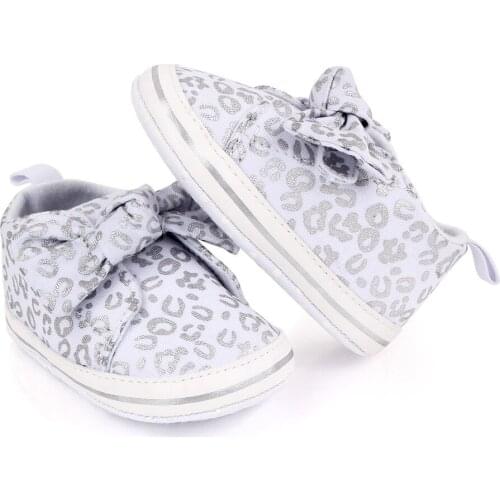 Newborn Baby Girls Bow Princess Shoes Spring Soft Sole Crib Leather Solid Anti-Slip With Baby Shoes Moccasins Shoes