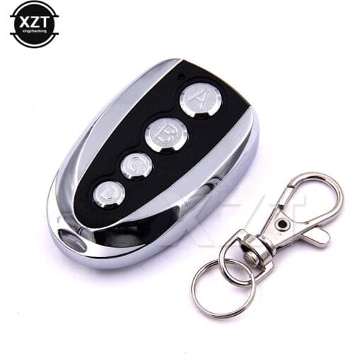Universal 433MHZ remote Control ABCD Key for car gate Cloning 4 Channel Auto Rolling Code Garage door remote controller opener