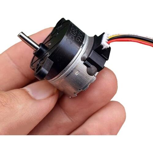 Japan Nidec Two phase four wire Strong magnetic 25MM stepping gear motor Metal gear 1:12