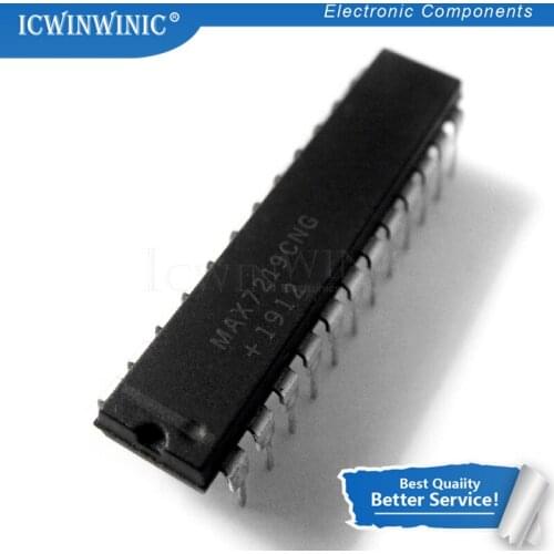 5PCS MAX7219CNG DIP24 MAX7219 DIP-24 DIP 7219CNG DIP-24 MAX7219ENG