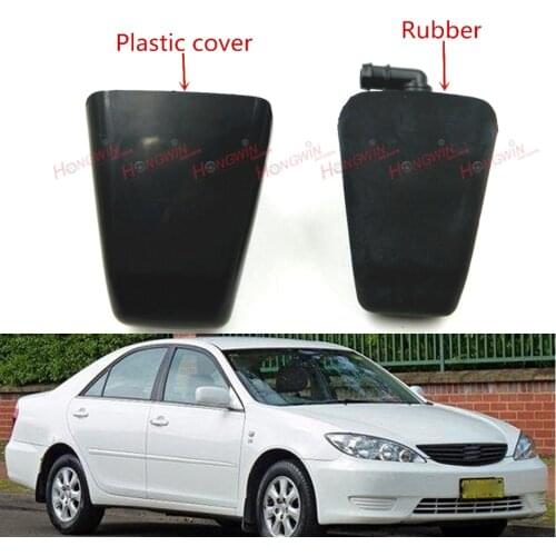 85044-33080 & 85045-33030 LH=RH Headlight Headlamp Washer Nozzle For CAMRY ACV30 MCV30 Cylinder Spray Washer Primed Cover