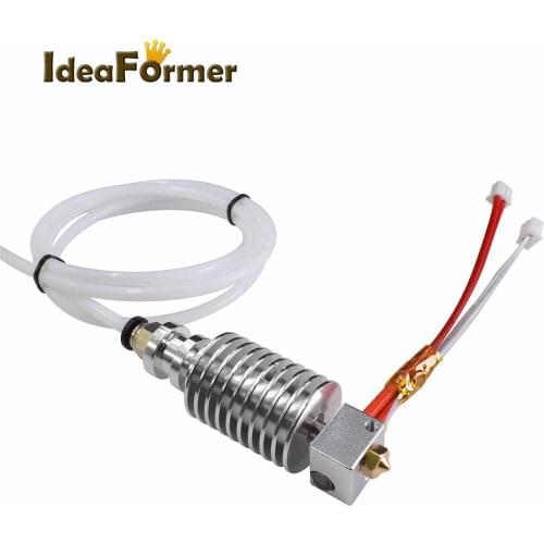 3D Printer Accessories V5 J-head Hotend kit 0.4mm/1.75mm 12V/24V 40W Updated Straight-type Print head Kit for I3 Mega 3D Printer