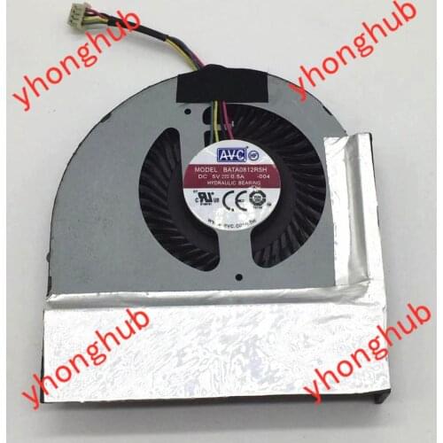 AVC BATA0812R5H 004 DC 5V 0.50A 4-wire 4-wire Server Laptop Cooling Fan