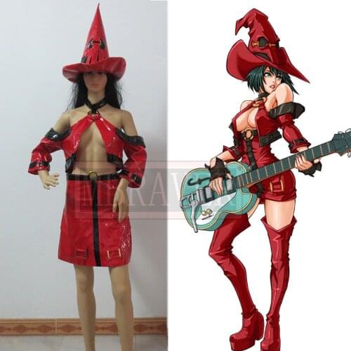 Guilty Gear XX INO Dress Cosplay Costume Custom Any Size