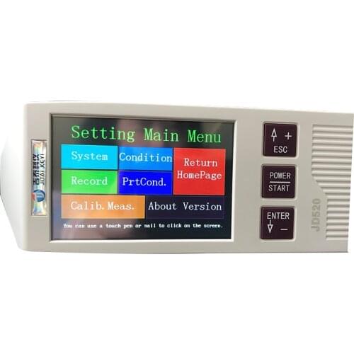 Surface Roughness Tester High Quality Width Measuring Instrument With Bluetooth USB Function Roughness Meter JD520