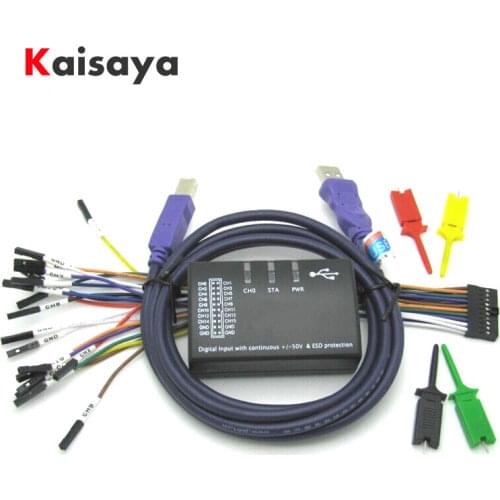 New USB Logic 100MHz 16Ch Logic Analyzer for ARM FPGA H2-002
