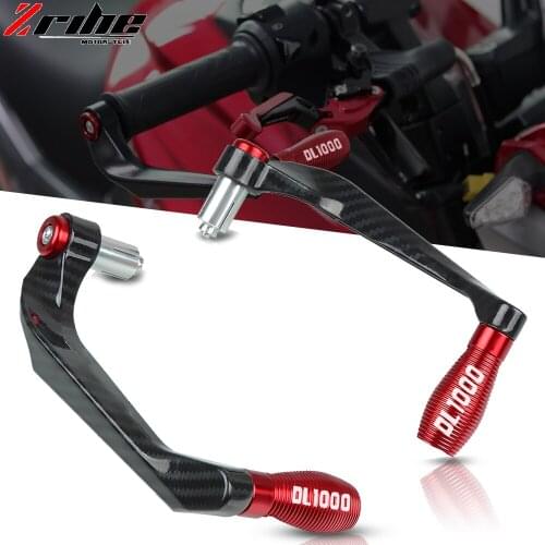 Motorcycle Universal Handlebar Grips Brake Clutch Levers Guard Protector For Suzuki V-Strom 1000 DL1000 2014 2015 2016 2017 2018