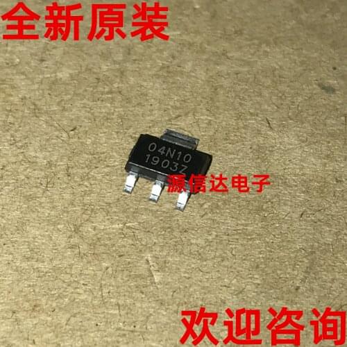 New original CET04N10 04N10 SOT-223 N-ch 100V 3A MOS tube imported from stock