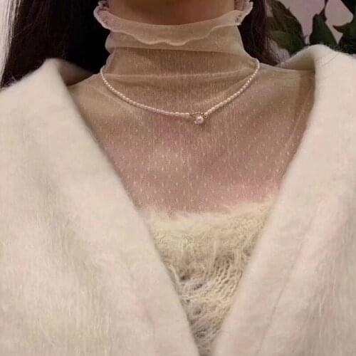 Original Design Color Retention 14K True Gold Filled Natural Freshwater Pearl Beads Choker Necklaces DIY Jewelry