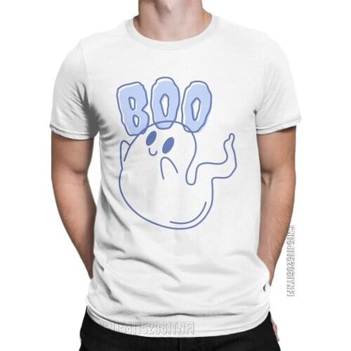 Awesome Ghostbusters Inspired Boo T-Shirts Men Crew Neck Cotton T Shirt Classic Short Sleeve Tees Gift Idea Tops