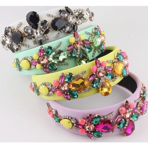 Diamend Hair Band Head Bands Headbands Hair Accessories Diademas Máscara Protectora Para Adultos Acesorios Para El Pelo