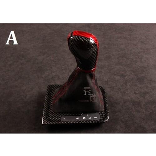 Fit for Volkswagen MAGOTAN B7 CC carbon fiber shift knob gear lever gear head handball