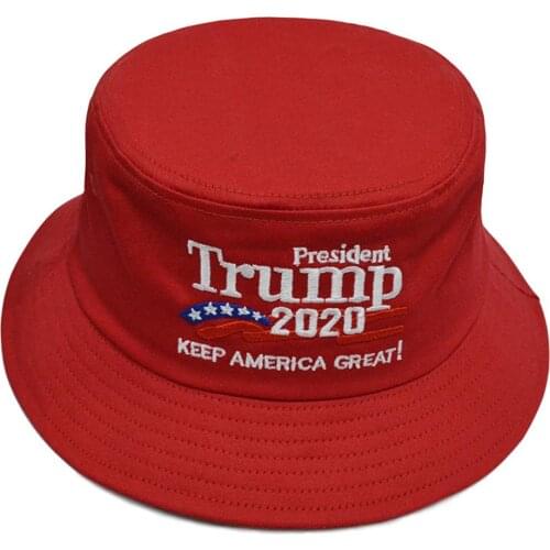Fisherman Hat Trump 2020 Election Outdoor Sports Travel Cap Men and Women Sun Protection Hats beach sport cap