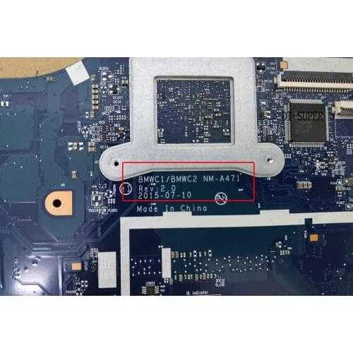 BRAND NEW BMWC1/BMWC2 NM-A471 Laptop Motherboard For LENOVO 300-14IBR MAIN BOARD ONBOARD PROCESSOR N3050 / N3060