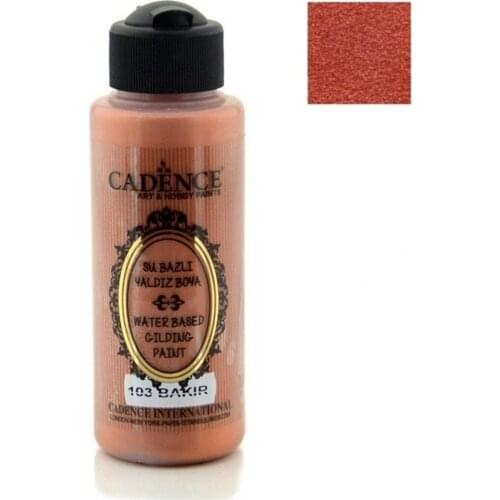 Cadence Yaldzlı Paint 103-Bakır 120ml